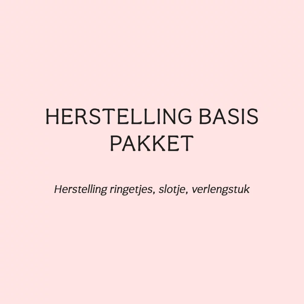 Herstelling basis pakket