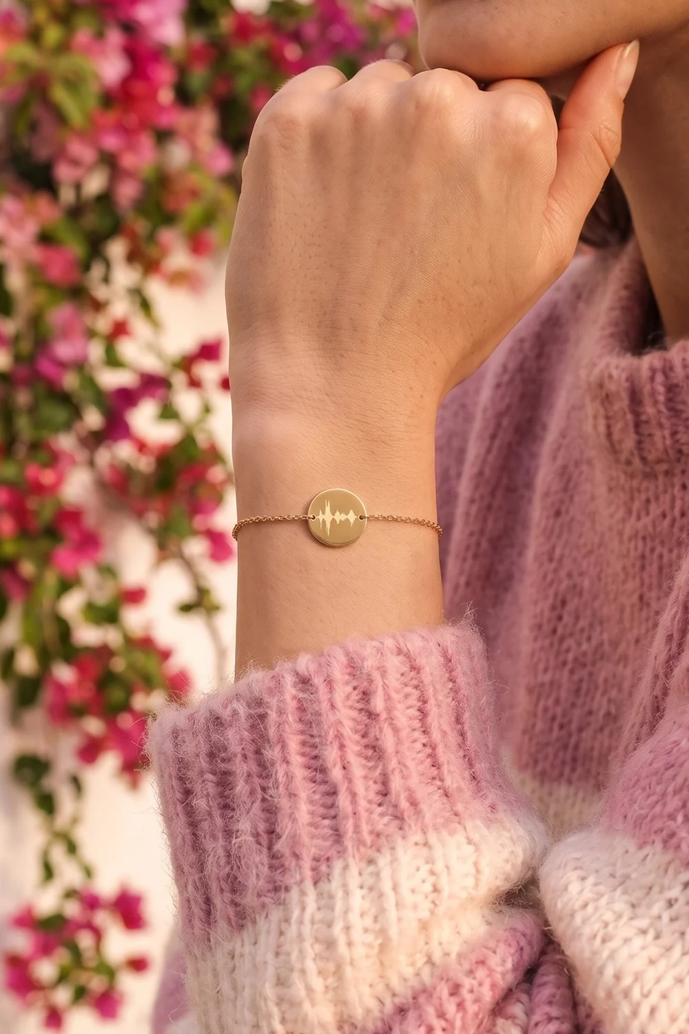 Armband rond plaatje