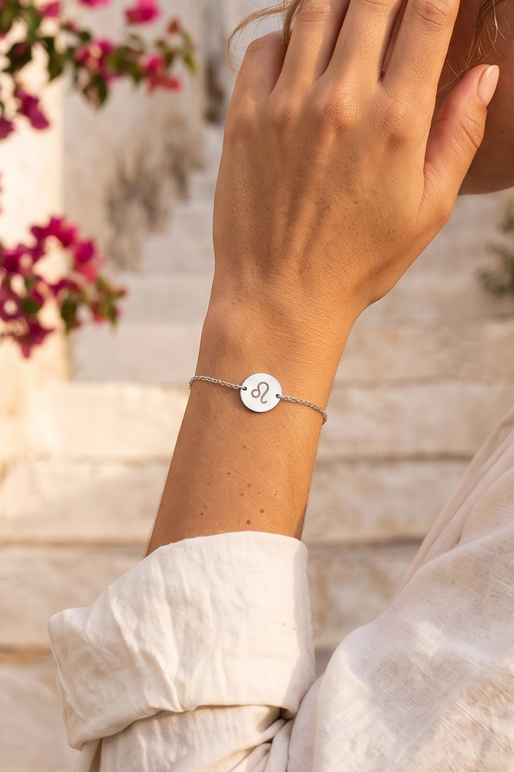 Armband rond plaatje
